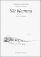 Sot blomma SATB choral sheet music cover